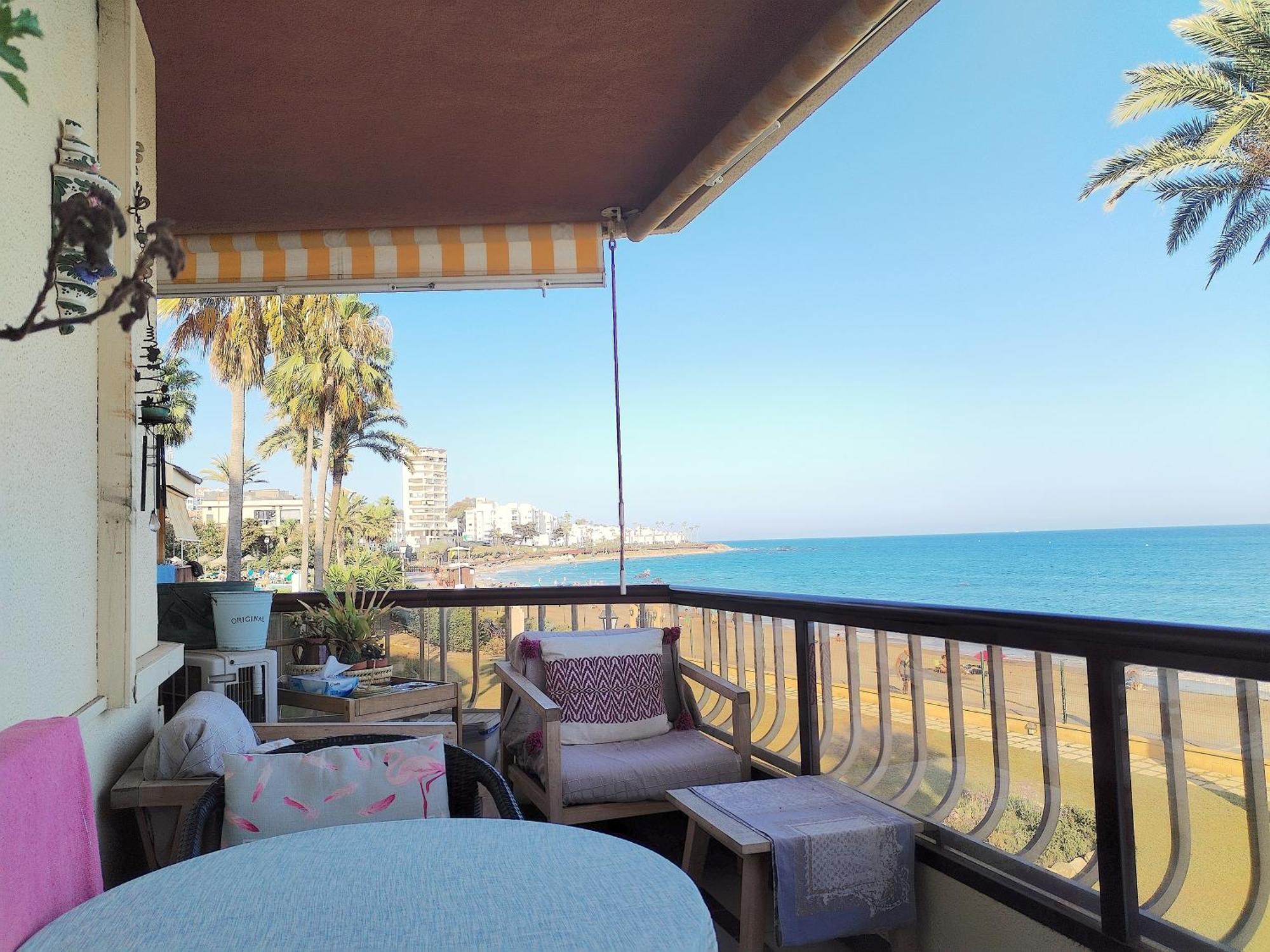 Casa Mar Apartamento Front Beach Con Wifi, Piscina, Padel Y Tenis - Lubina Del Sol Sitio de Calahonda 외부 사진
