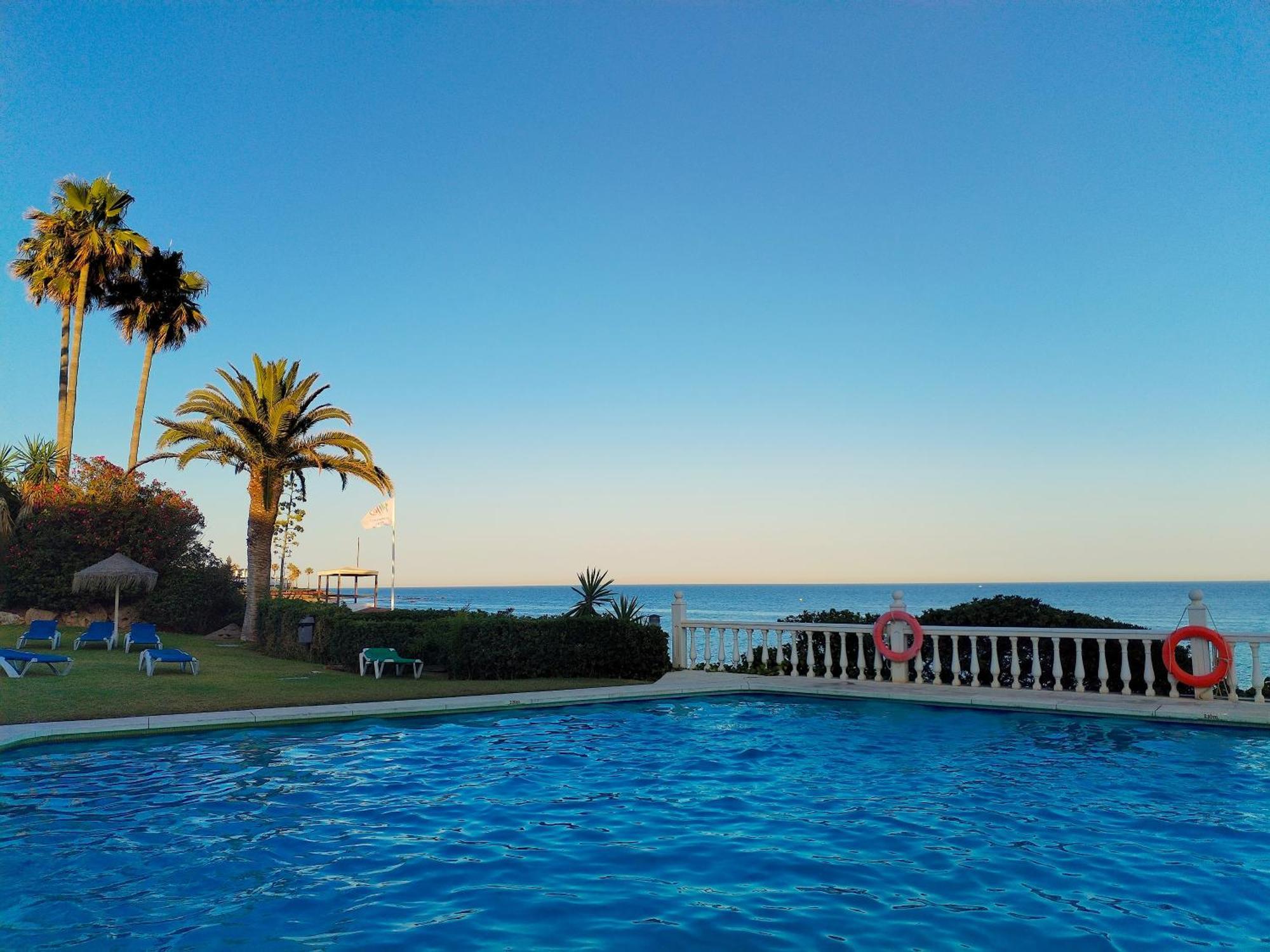 Casa Mar Apartamento Front Beach Con Wifi, Piscina, Padel Y Tenis - Lubina Del Sol Sitio de Calahonda 외부 사진