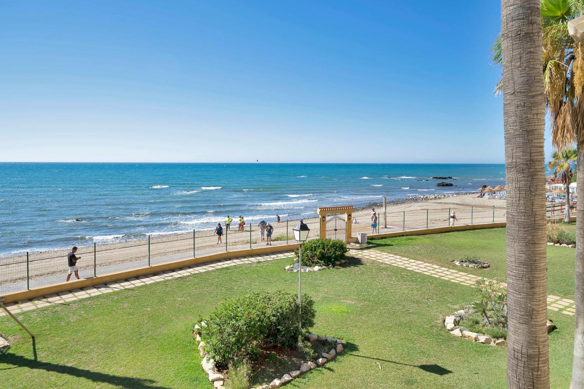 Casa Mar Apartamento Front Beach Con Wifi, Piscina, Padel Y Tenis - Lubina Del Sol Sitio de Calahonda 외부 사진