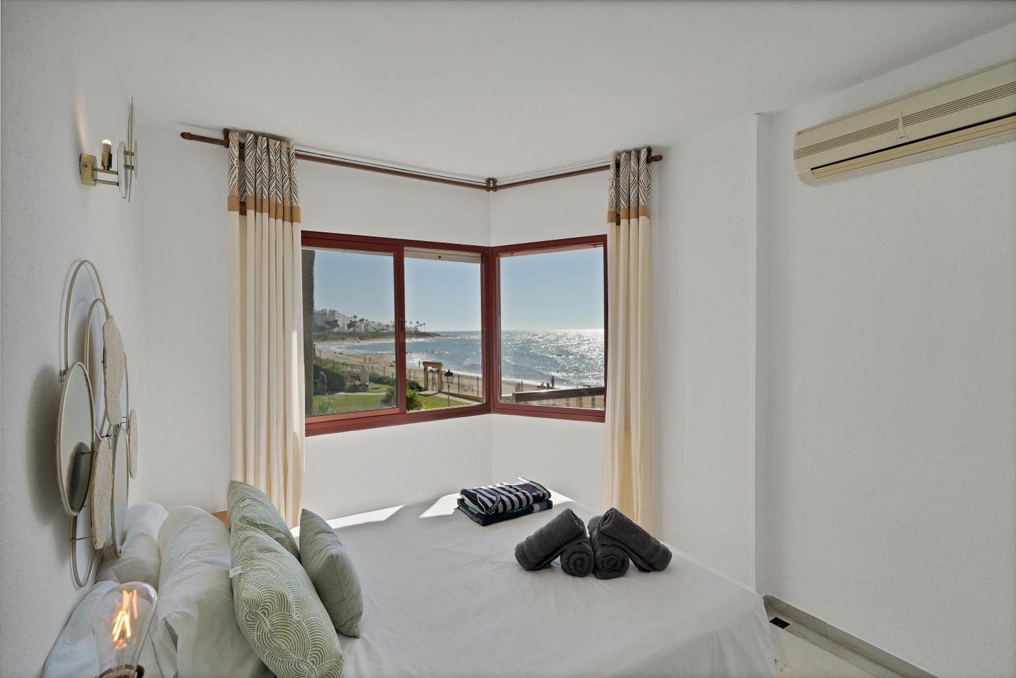Casa Mar Apartamento Front Beach Con Wifi, Piscina, Padel Y Tenis - Lubina Del Sol Sitio de Calahonda 외부 사진