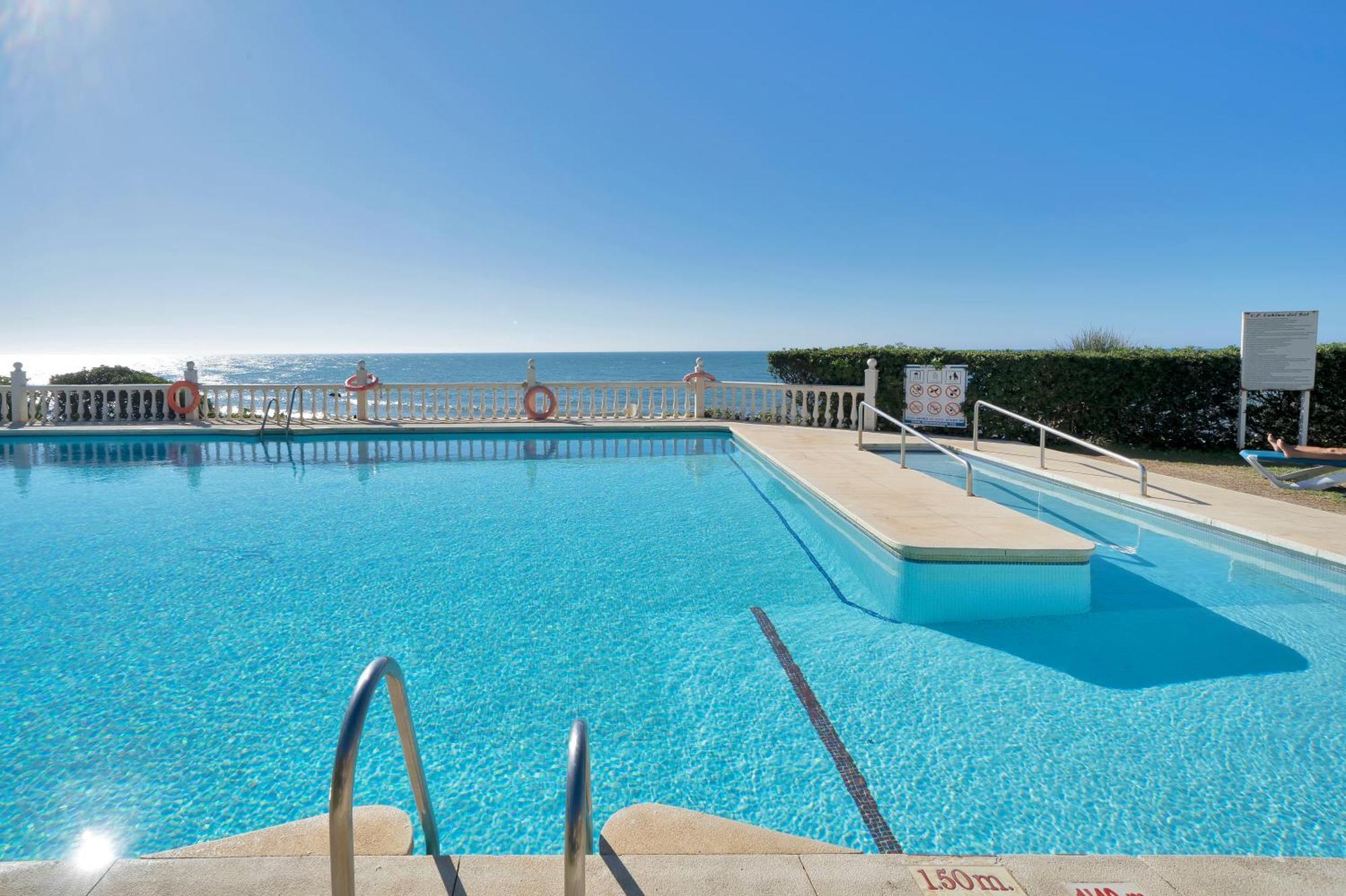 Casa Mar Apartamento Front Beach Con Wifi, Piscina, Padel Y Tenis - Lubina Del Sol Sitio de Calahonda 외부 사진