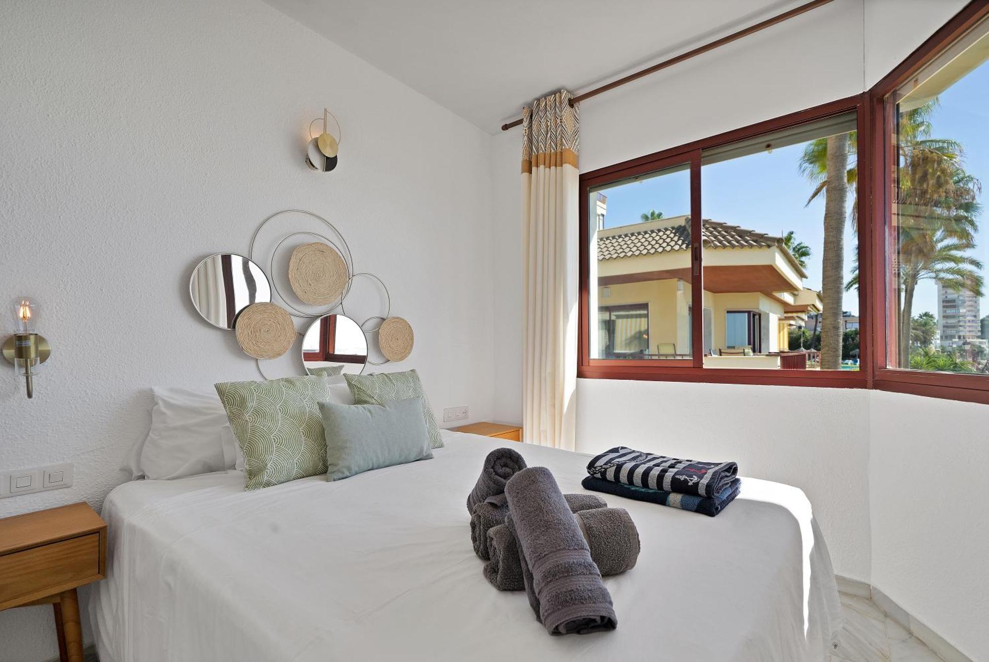 Casa Mar Apartamento Front Beach Con Wifi, Piscina, Padel Y Tenis - Lubina Del Sol Sitio de Calahonda 외부 사진
