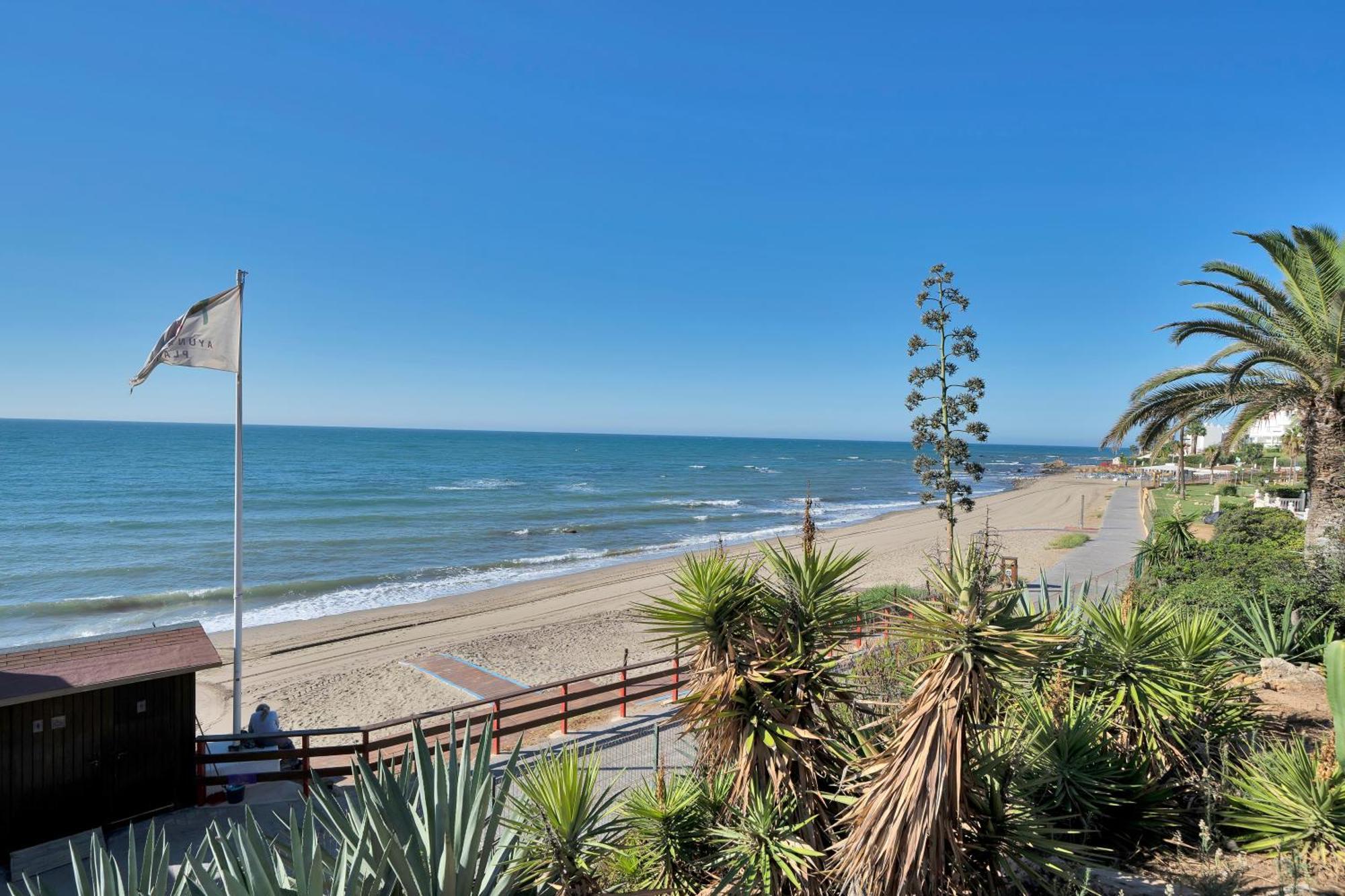 Casa Mar Apartamento Front Beach Con Wifi, Piscina, Padel Y Tenis - Lubina Del Sol Sitio de Calahonda 외부 사진