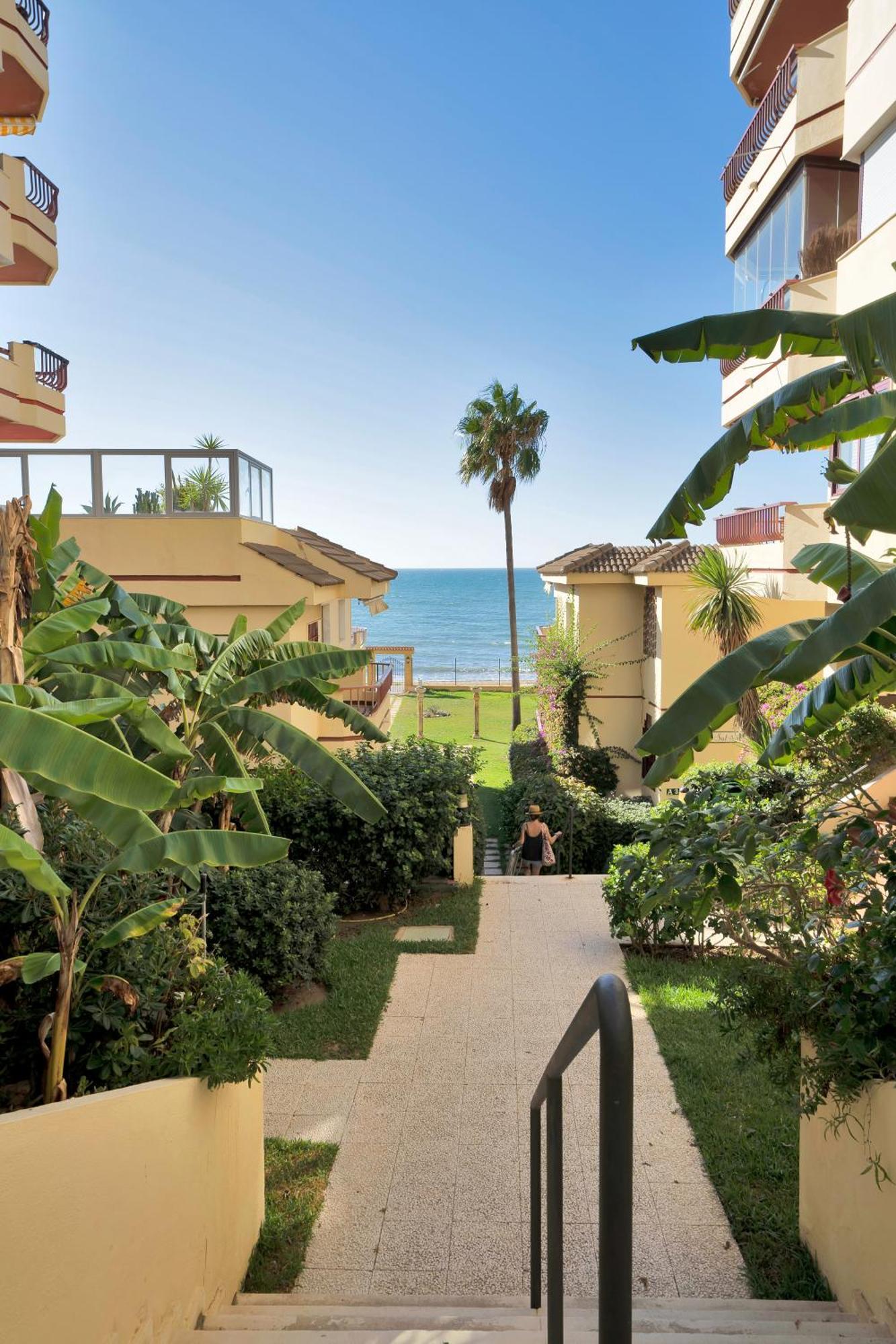 Casa Mar Apartamento Front Beach Con Wifi, Piscina, Padel Y Tenis - Lubina Del Sol Sitio de Calahonda 외부 사진