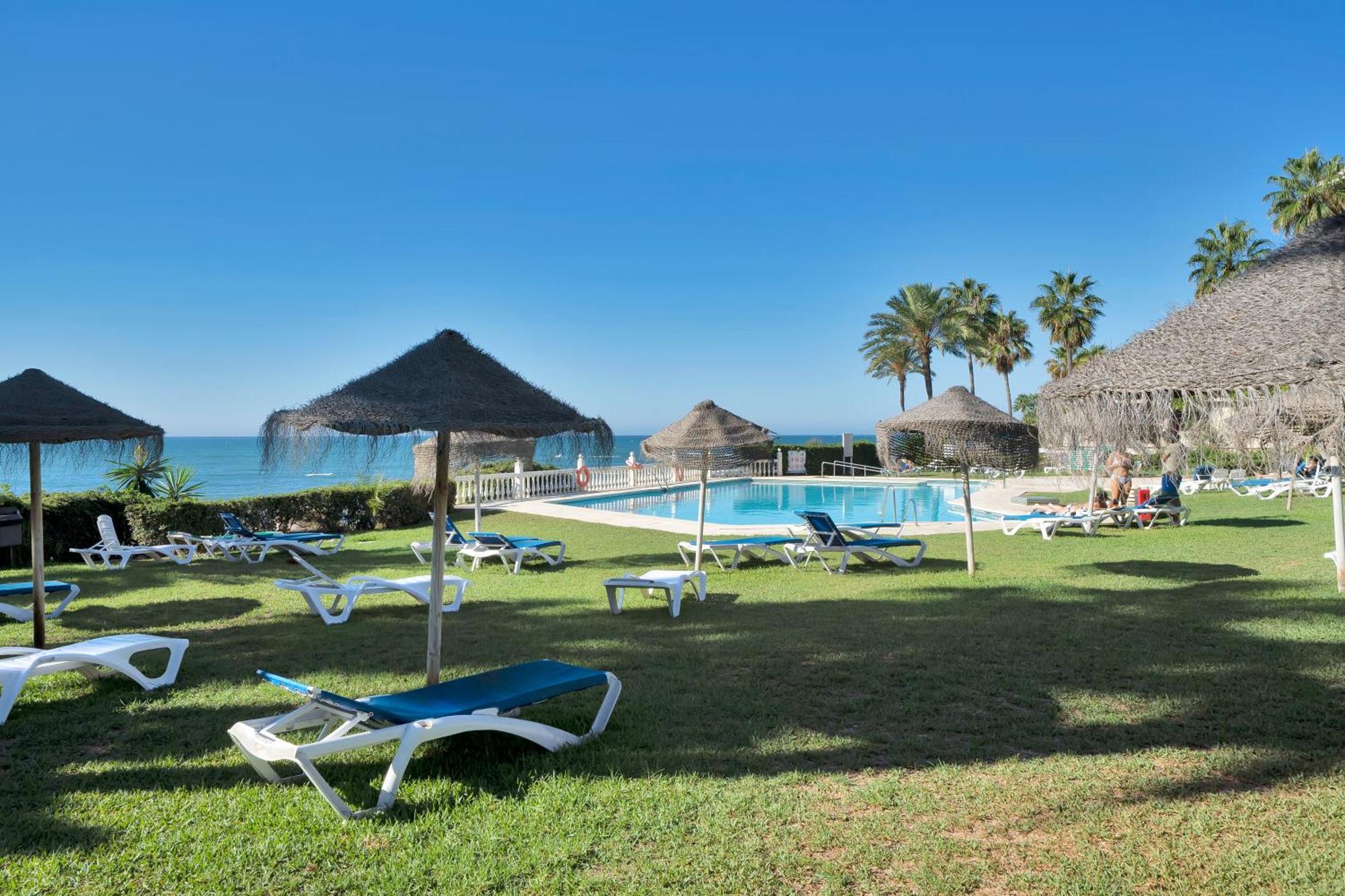 Casa Mar Apartamento Front Beach Con Wifi, Piscina, Padel Y Tenis - Lubina Del Sol Sitio de Calahonda 외부 사진
