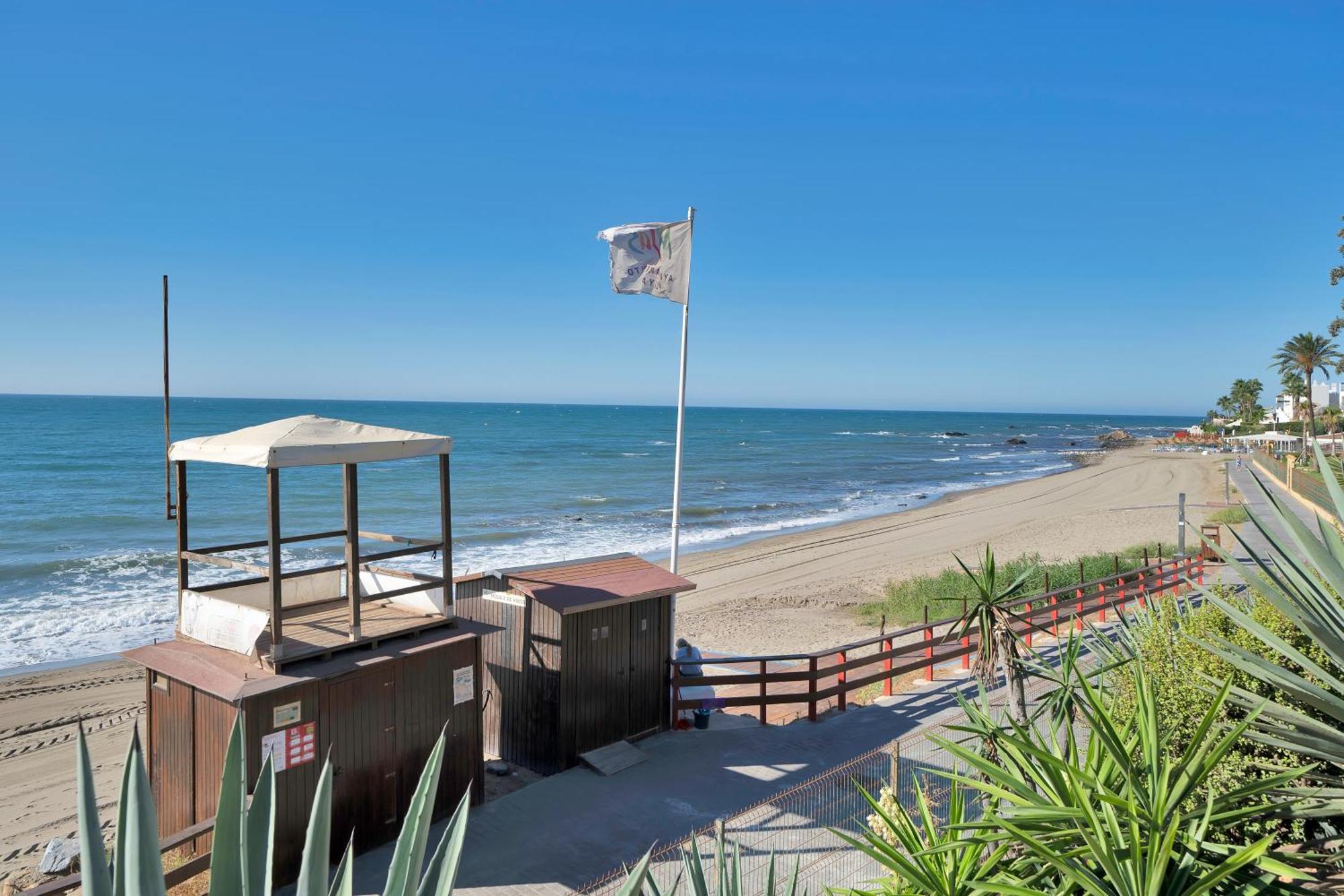 Casa Mar Apartamento Front Beach Con Wifi, Piscina, Padel Y Tenis - Lubina Del Sol Sitio de Calahonda 외부 사진