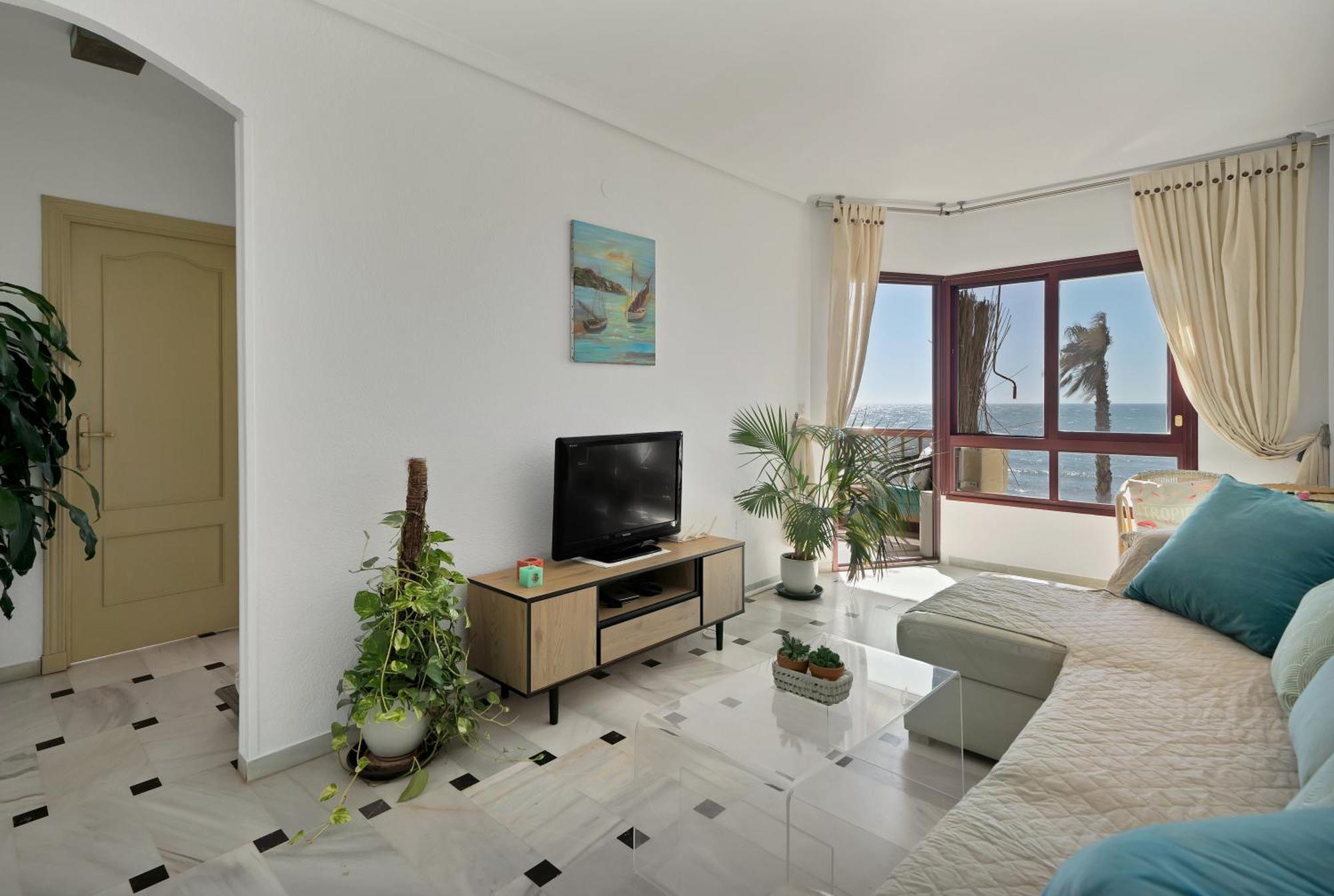 Casa Mar Apartamento Front Beach Con Wifi, Piscina, Padel Y Tenis - Lubina Del Sol Sitio de Calahonda 외부 사진