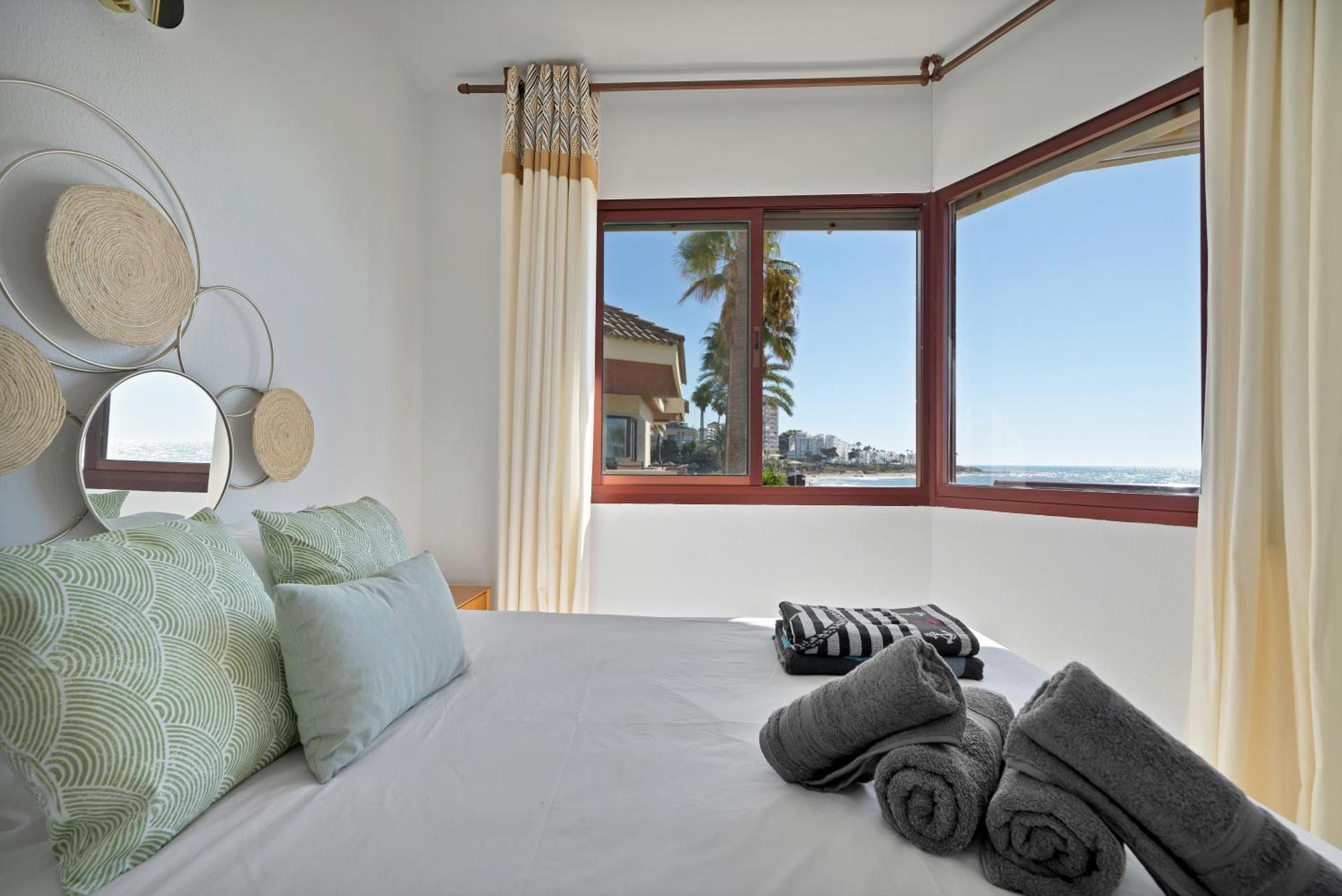 Casa Mar Apartamento Front Beach Con Wifi, Piscina, Padel Y Tenis - Lubina Del Sol Sitio de Calahonda 외부 사진